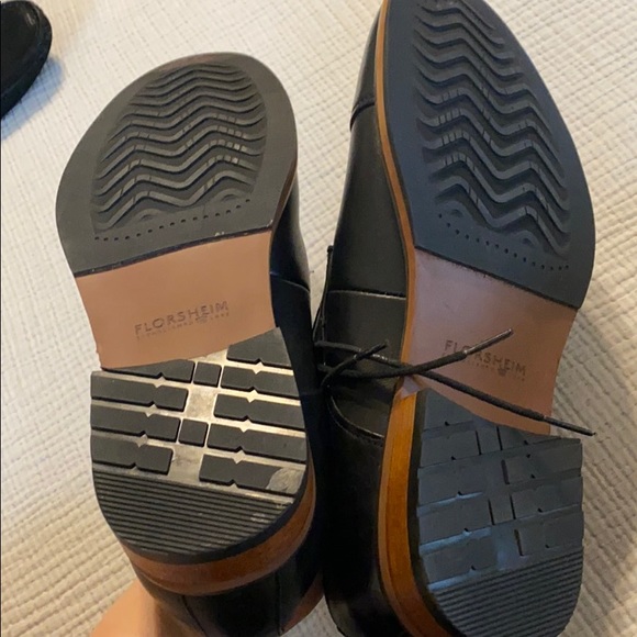 Black/Black wash Florsheim